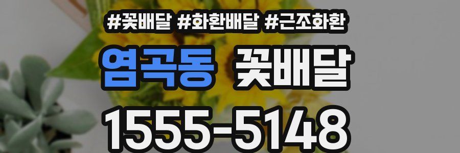 염곡동 꽃배달