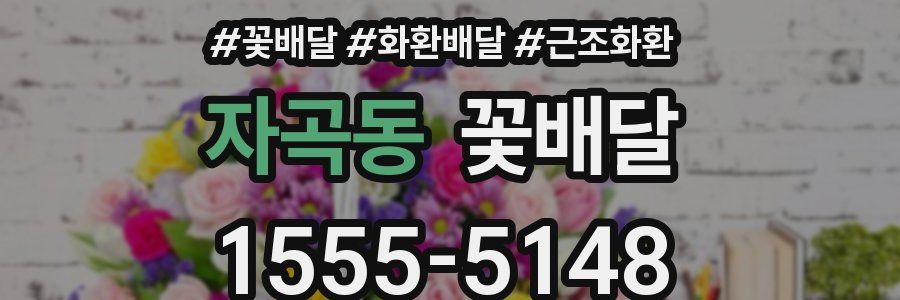 자곡동 꽃배달