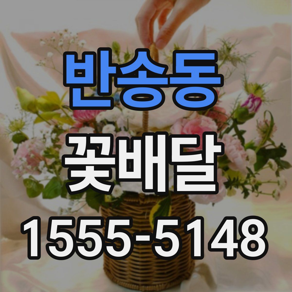 반송동 꽃배달