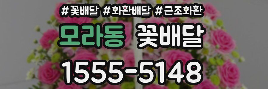 모라동 꽃배달