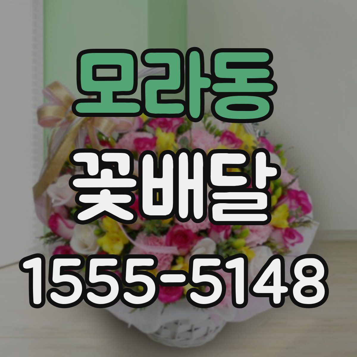 모라동 꽃배달