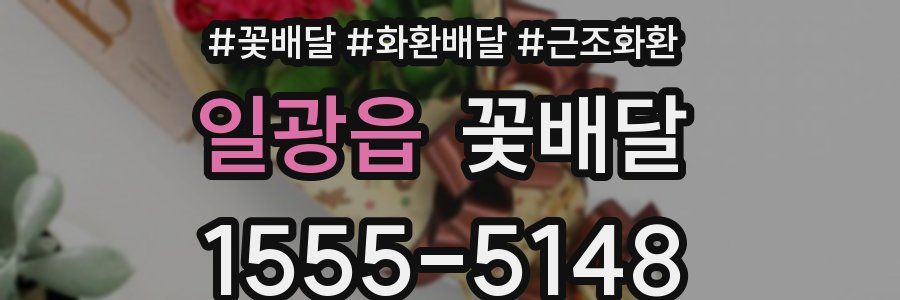 일광읍 꽃배달
