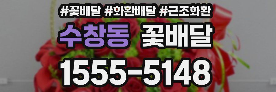 수창동 꽃배달