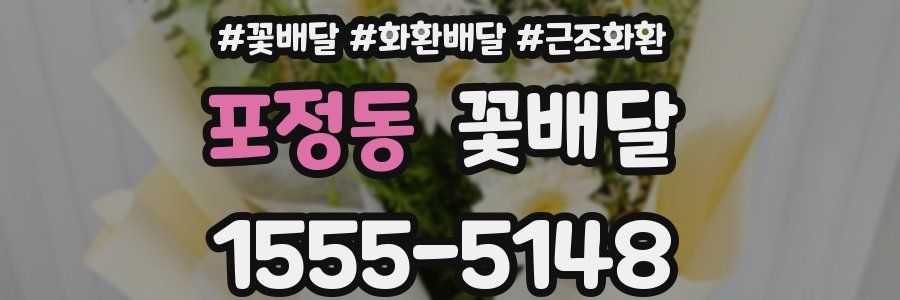 포정동 꽃배달