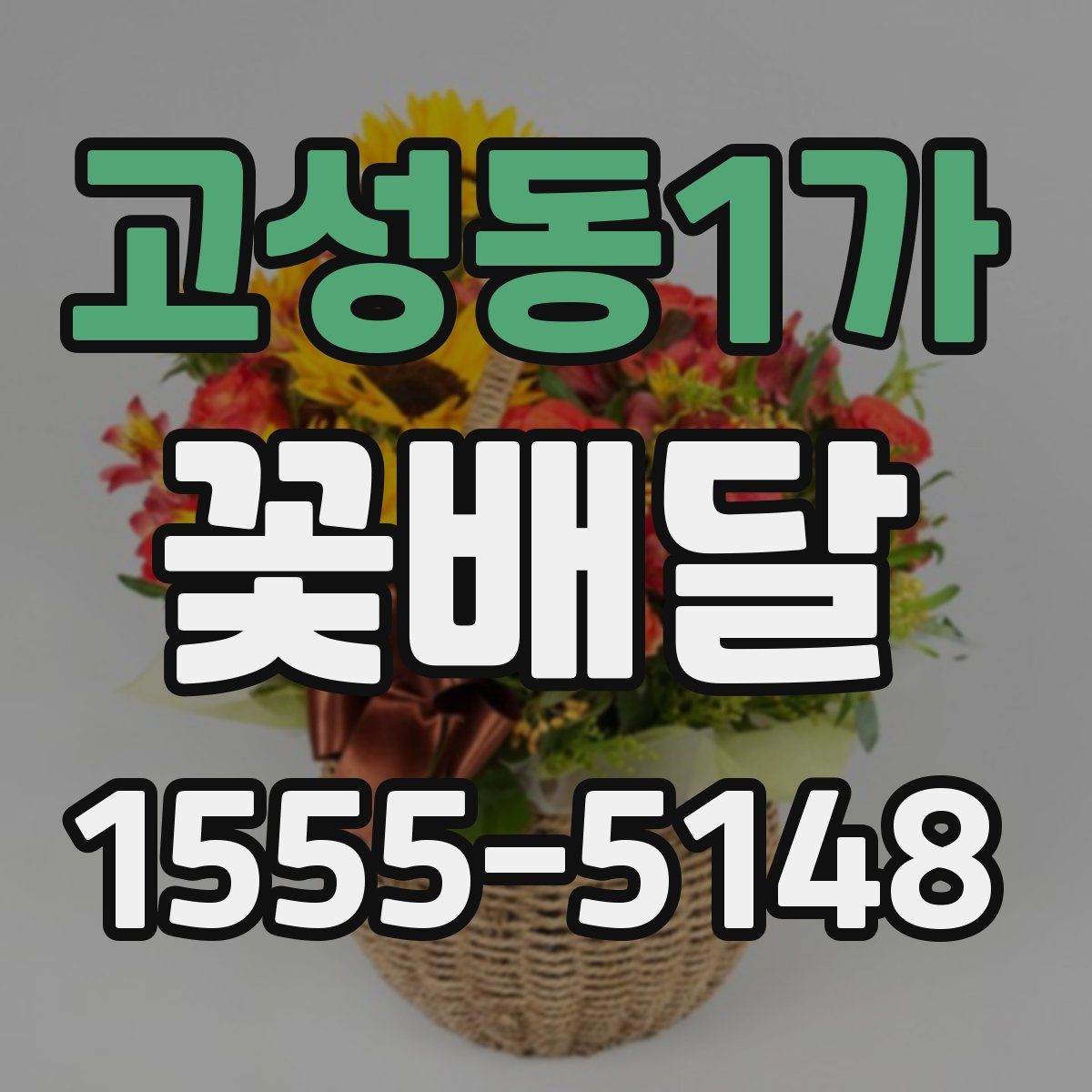 고성동1가 꽃배달
