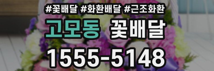 고모동 꽃배달