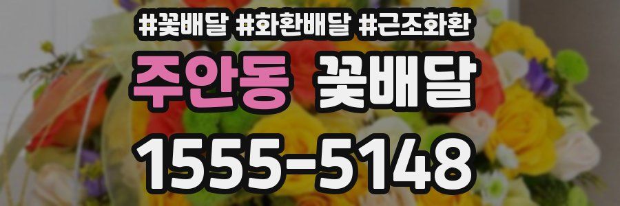 주안동 꽃배달
