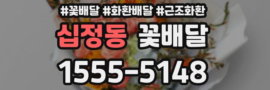 십정동 꽃배달