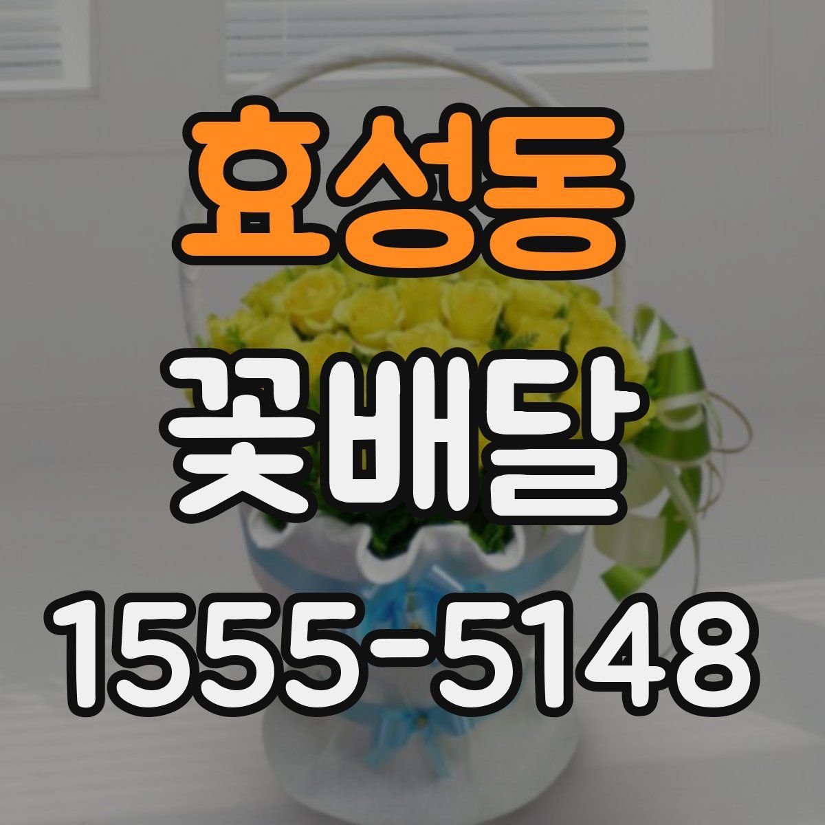 효성동 꽃배달