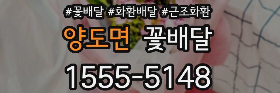 양도면 꽃배달