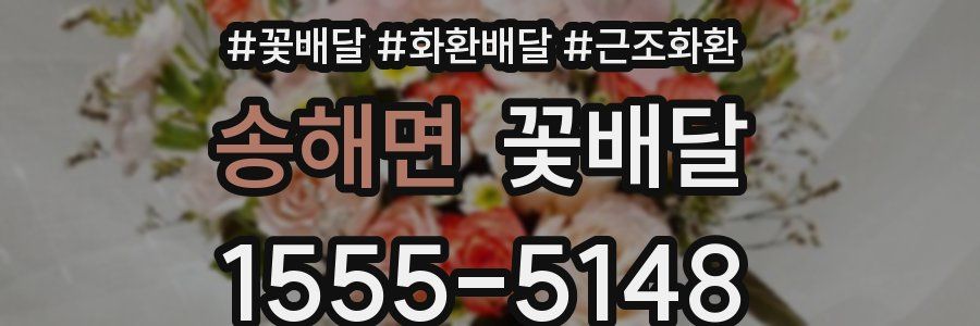 송해면 꽃배달