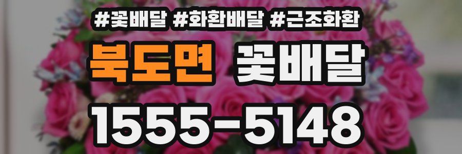 북도면 꽃배달
