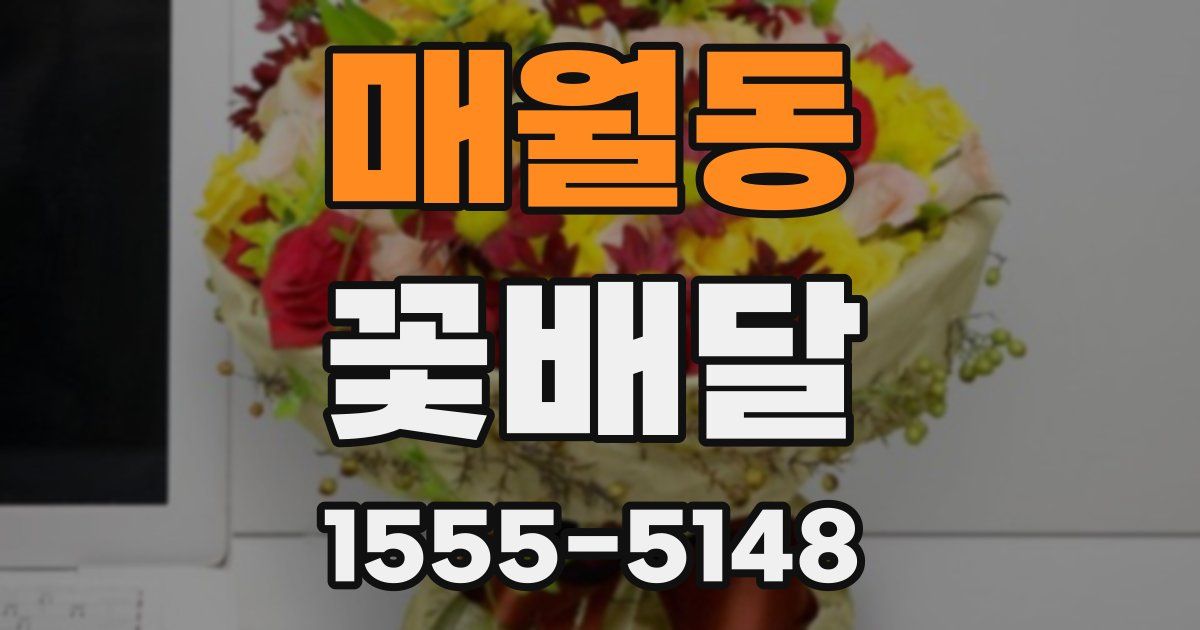 매월동 꽃배달