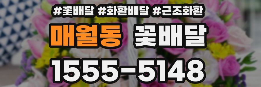 매월동 꽃배달