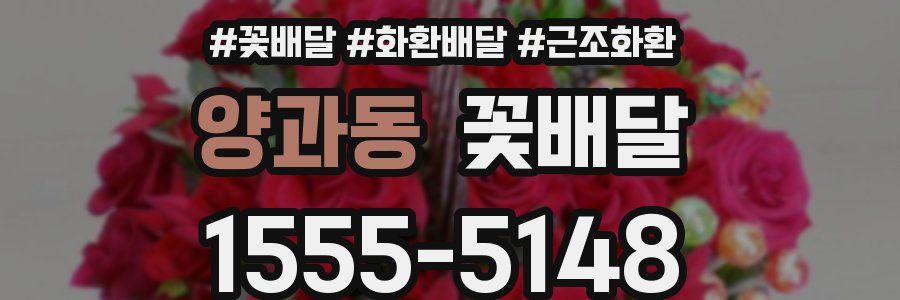 양과동 꽃배달