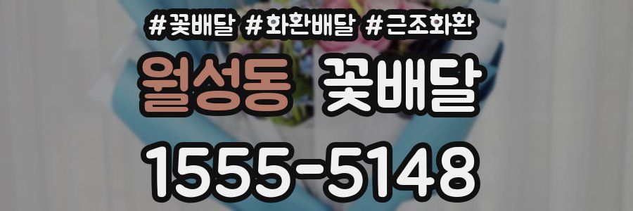월성동 꽃배달