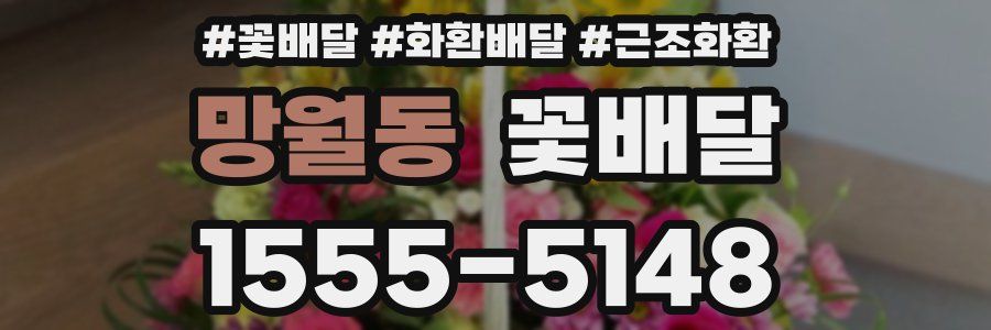 망월동 꽃배달