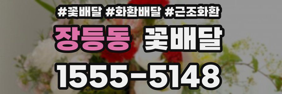 장등동 꽃배달