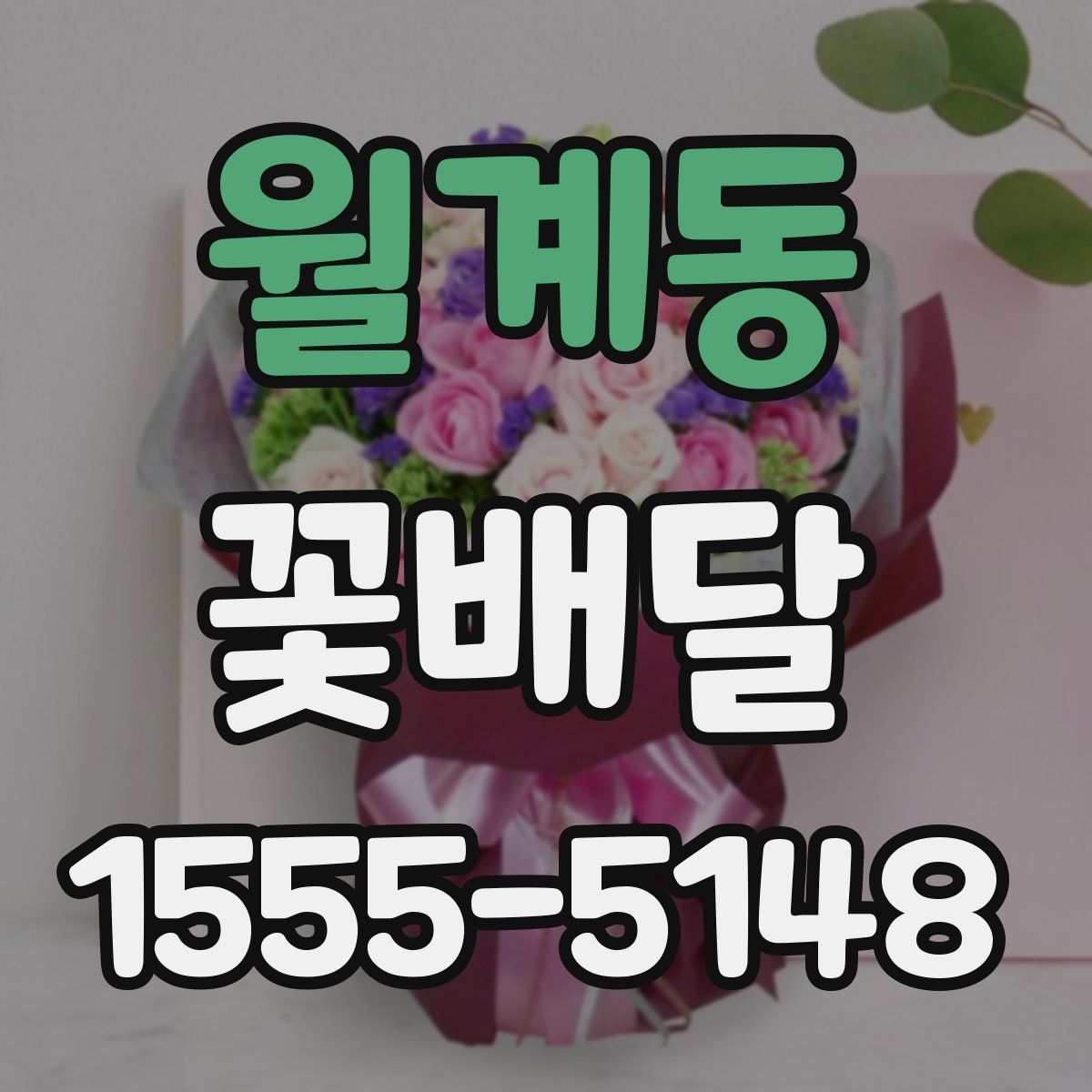 월계동 꽃배달