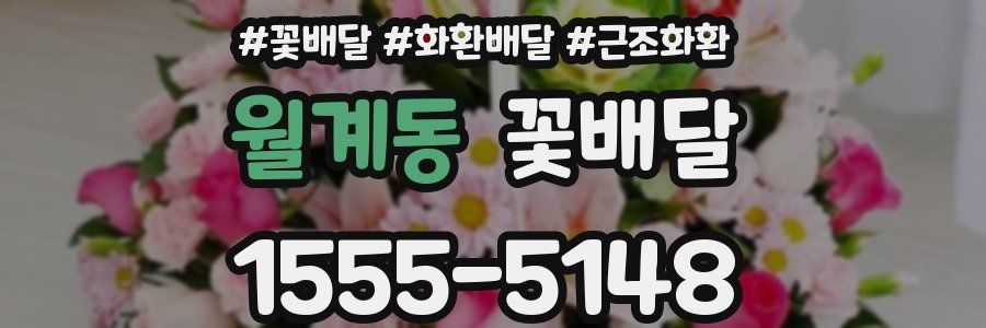 월계동 꽃배달