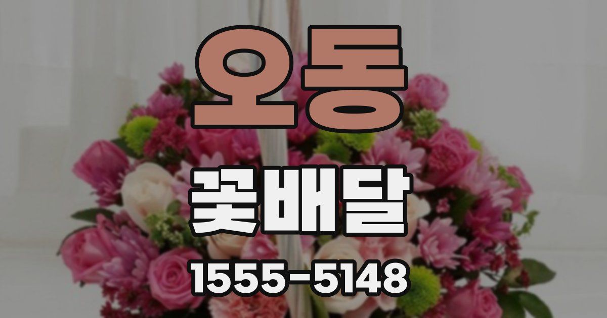 오동 꽃배달