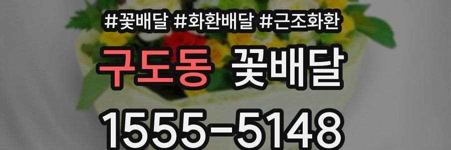 구도동 꽃배달