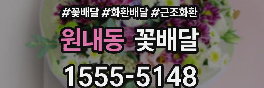 원내동 꽃배달