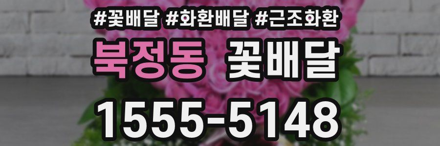 북정동 꽃배달