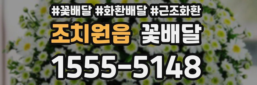 조치원읍 꽃배달