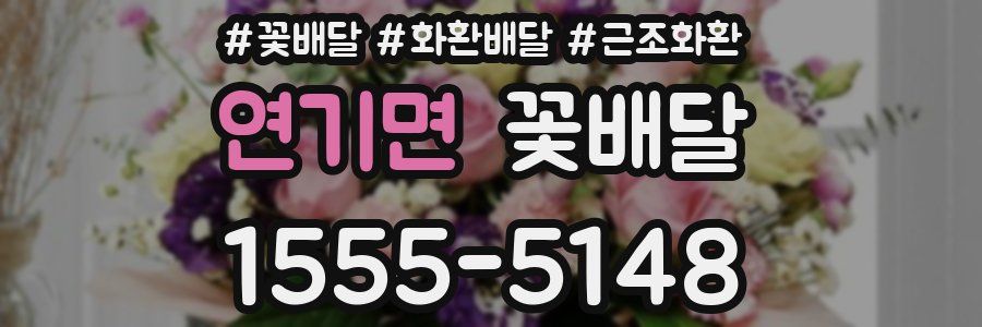 연기면 꽃배달