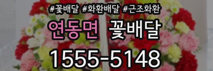 연동면 꽃배달
