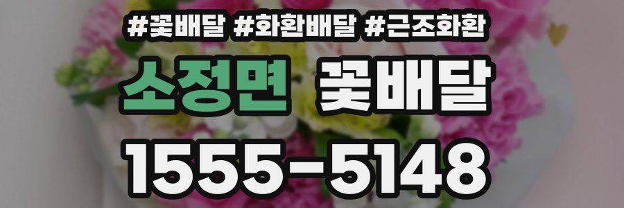 소정면 꽃배달