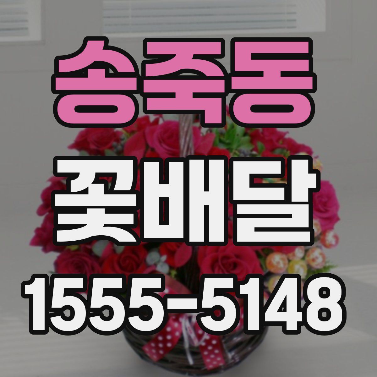 송죽동 꽃배달