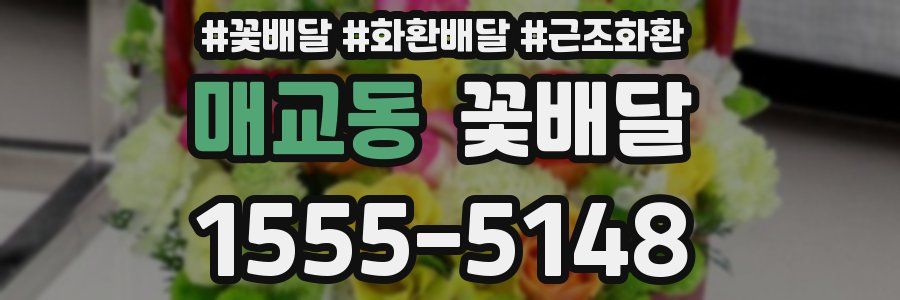 매교동 꽃배달