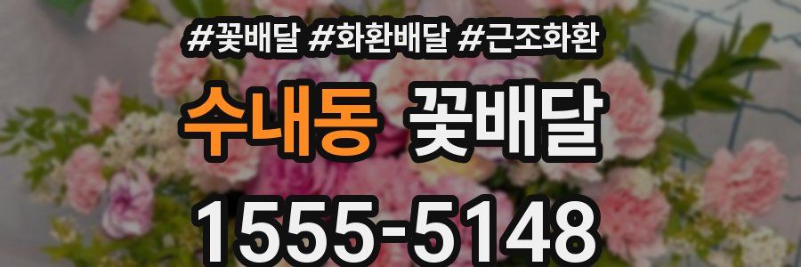 수내동 꽃배달