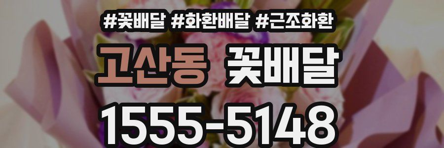 고산동 꽃배달