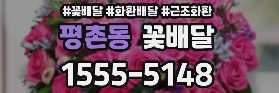 평촌동 꽃배달