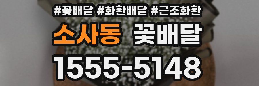 소사동 꽃배달