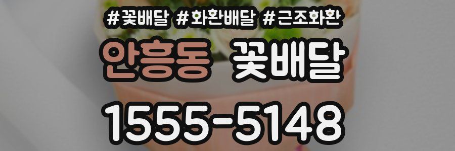 안흥동 꽃배달