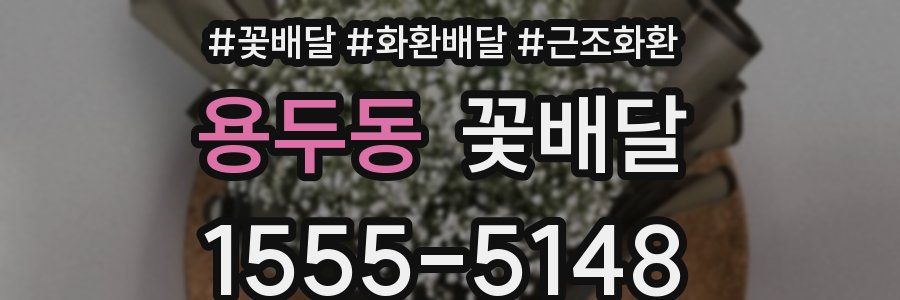 용두동 꽃배달