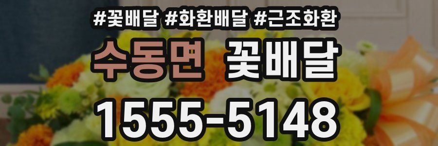 수동면 꽃배달