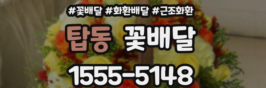 탑동 꽃배달