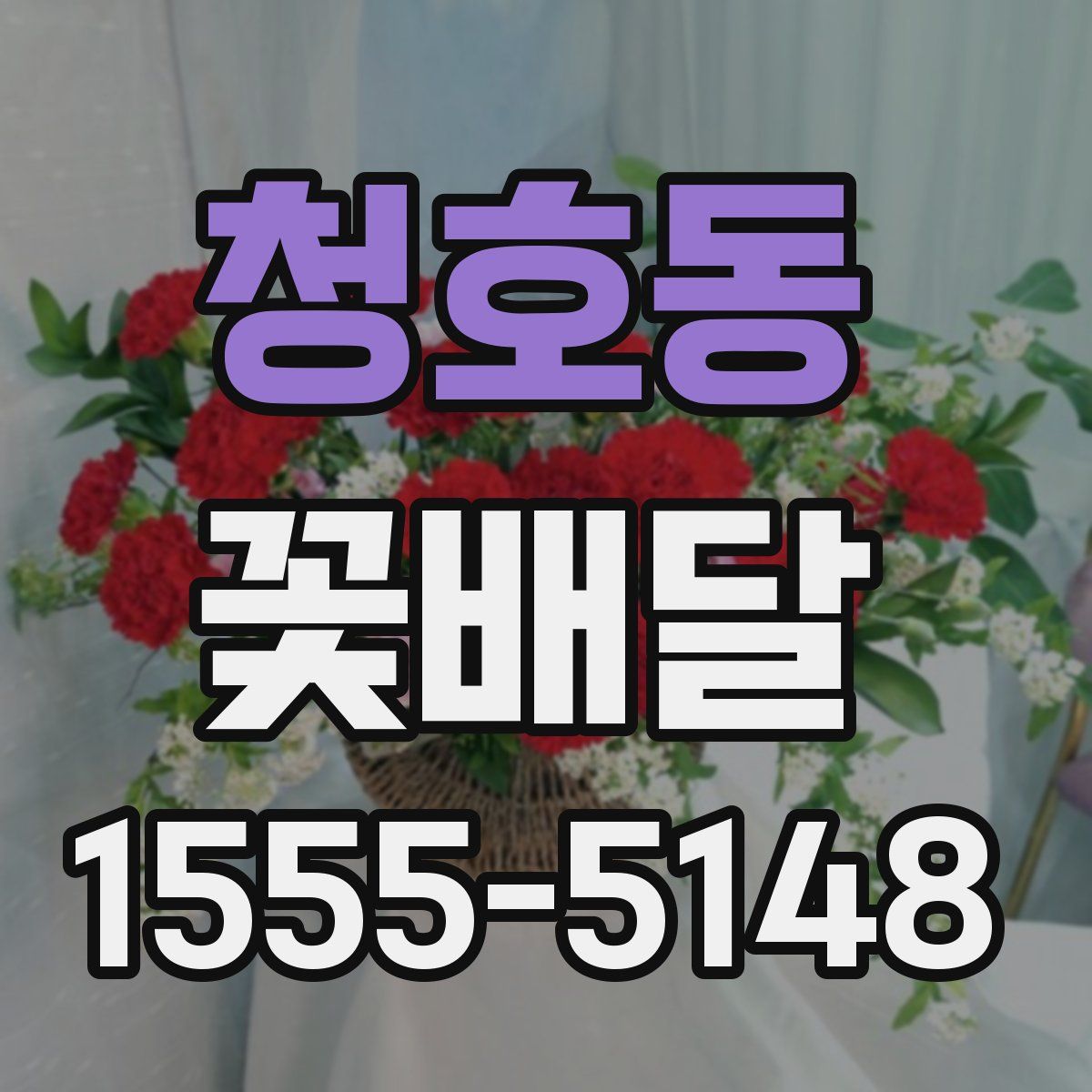 청호동 꽃배달