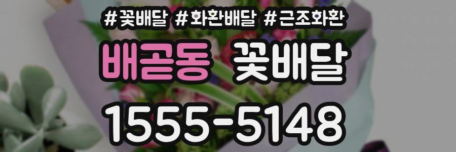 배곧동 꽃배달