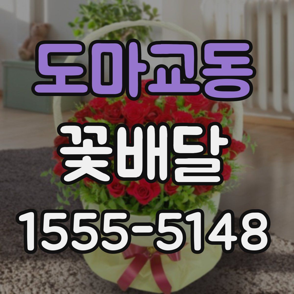 도마교동 꽃배달