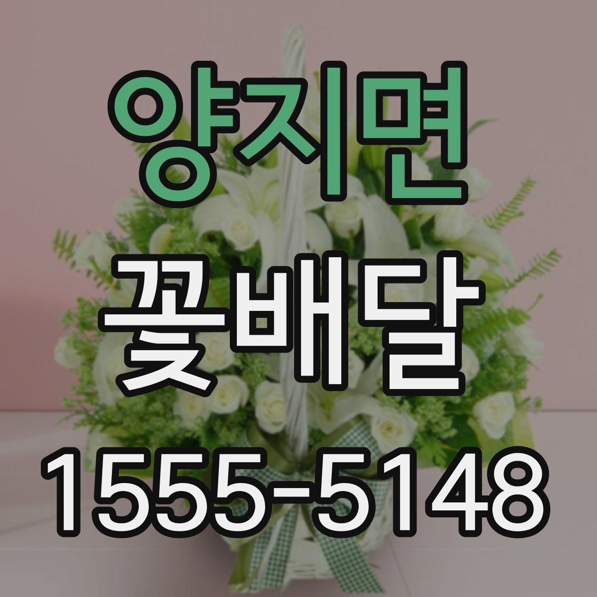 양지면 꽃배달
