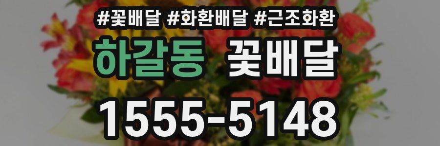 하갈동 꽃배달