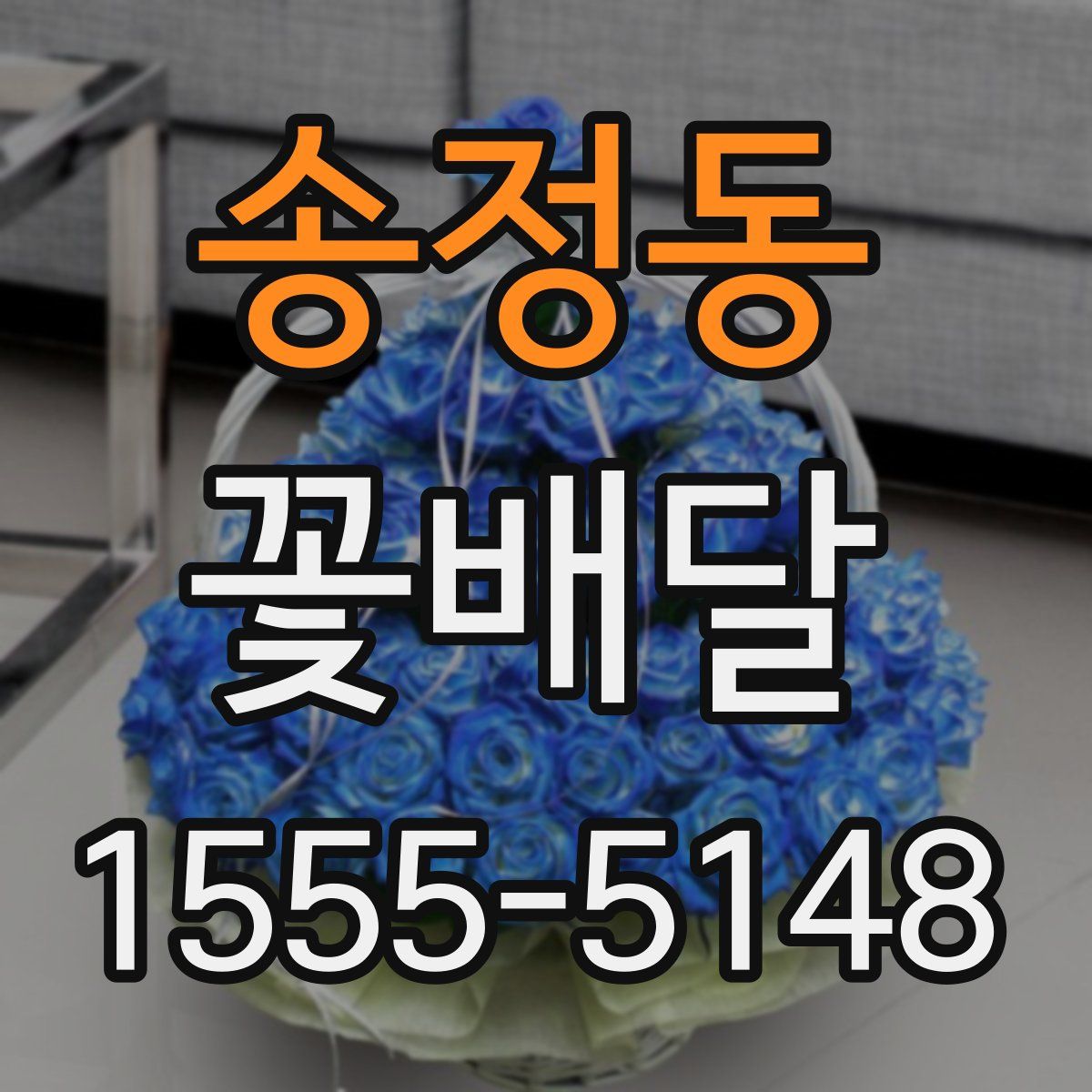 송정동 꽃배달