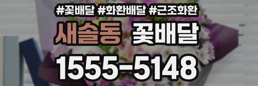 새솔동 꽃배달