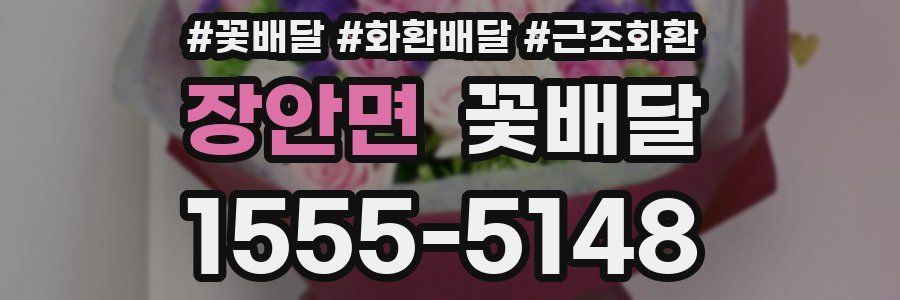 장안면 꽃배달